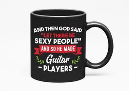 Make Your Mark Design Guitar Players, Black 11oz Ceramic Mug - £17.02 GBP+