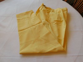 Bea Classics Women&#39;s ladies casual Pants Slacks Size 16 Yellow Pleated F... - £16.11 GBP