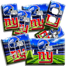 New York Giants Ny Football Team Light Switch Outlet Wall Plates Sport Fan Decor - £8.96 GBP+