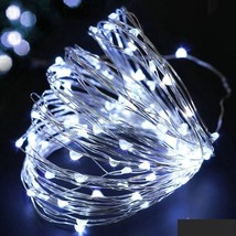 LED Copper Wire Battery Powered Lights - $29.96