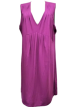 The Territory Ahead Womens sz XL V-neck Sleeveless Shift Knit Dress pink - £19.91 GBP