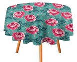 Floral Classic Flower Tablecloth Round Kitchen Dining for Table Cover De... - $15.99+