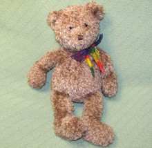 Gund Bearessence Teddy Plush 16&quot; Stuffed Animal Brown Tan Floppy Cuddly 4890 Toy - £12.40 GBP