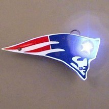 New England Patriots Official NFL Team Pin Enamel Backed 1-3/4 Inch - $46.99