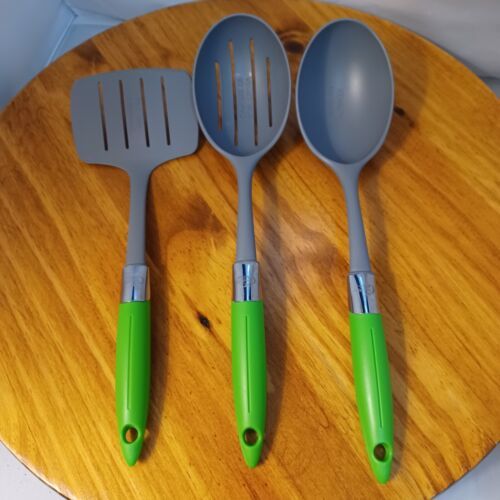 3pc Silicone Portion Control Utensil Set- Marked for Protein, Veg and Starch - $10.84