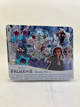 Disney Frozen Makeup Set Elsa Anna Cosmetic Beauty Kit w/ Shimmer Jewelry Nails  - £16.26 GBP