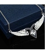 The Mortal Instruments Angelic Power Wings Rune Necklace - $285.54 MXN
