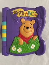 Disney Winnie The Pooh Talking Fun ABC&#39;s Electronic Interactive Learning Book  - £18.82 GBP