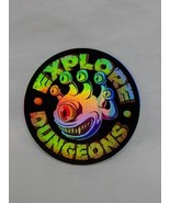 Explore Dungeons RPG Foil Sticker 3&quot; - $369.38 MXN