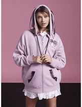 My Melody Lolita Lace 3D Ear Girls Hoodie Plus Size 3 - £78.22 GBP