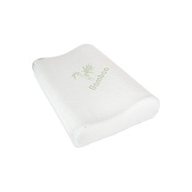 Memory Foam Neck Pillow Cervical Deep Sleep Contour Bamboo Orthopedic Pillow - £21.69 GBP