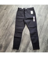 New Levi Strauss Women&#39;s Mid Rise Skinny Black Soft Stretch Jeans Sz 14M... - €16,94 EUR