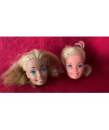 2 Vintage Barbie Doll Heads Longer Hair Doll Marked 1979 Taiwan Other Un... - €12,73 EUR