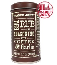 Trader Joe&#39;s BBQ Rub &amp; Seasoning with Coffee &amp; Garlic 3.5oz Can - $8.15