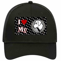 I Love My Chesapeake Bay Retriever Novelty Black Mesh License Plate Hat - £23.31 GBP