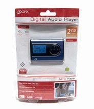 New Gpx Digital Audio Player 2GB Plays MP3 &amp; Wma Audio Files MW249BU - £17.12 GBP