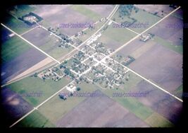35 mm color slide * Jun 1963 From the Air Over CHICAGO Roads Buildings - $5.45