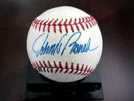 Johnny Bench Cincinnati Reds Hof Catcher Signed Auto Spalding Onl Baseball Jsa - £194.21 GBP