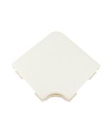 5511fo Wiremold nm fiber ready tm radiused flat elbow fitting,ivory,pvc ... - $19.07