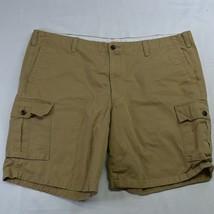 DOCKERS 48 x 11&quot; Khaki Big &amp; Tall Cargo Shorts - $17.99