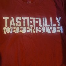 Grunt Style Tastefully Offensive Red Women’s T-Shirt Size Large NWOT - $12.85