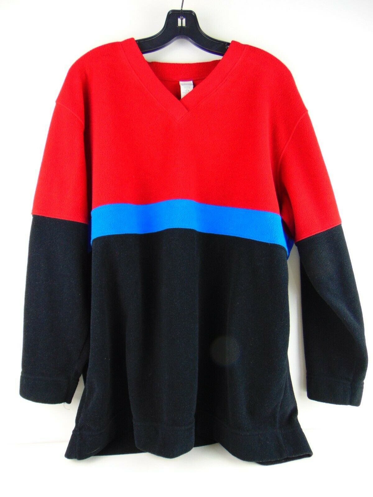 Primary image for Lands End Multicolor Polyester Fleece Sweater Womens L