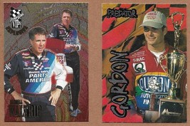 Darrell Waltrip Press Pass VIP Jeff Gordon Predator 1997 NASCAR Trading Card lot - £2.94 GBP