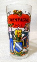 CHAMPAGNE ✱ Old Rare Vintage Water Cup Collection Glass Reims FRANCE 80´s - £10.94 GBP