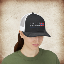 The Thing Thule Station Snapback Trucker Cap Embroidered Hat - £20.10 GBP