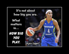 Skylar Diggins Inspirational Basketball Motivation Poster Print Wall Art... - $22.99+