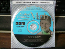 countertop middle high school math trigonometry cd-rom - £18.38 GBP