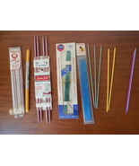 13 sets of Vintage 7 inch Bates Boye Clarks Lion knitting needles double... - $10.17 CAD