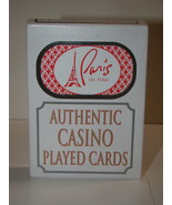 Paris - LAS VEGAS - AUTHENTIC CASINO PLAYED CARDS - $10.00