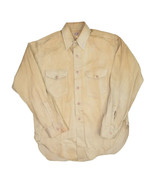 Vintage Sweet Orr Union Made Vat Sanforized Work Shirt Mens L Brown Antique - £101.48 GBP