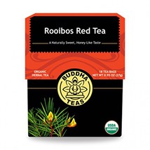 Organic Rooibos Tea Kosher, Caffeine-Free, GMO-Free, 18 Bleach-Free Tea ... - $10.19