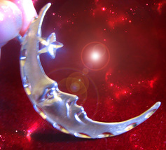 HAUNTED NECKLACE THE MOON HEALS SEPARATIONS & RIFTS HIGHEST LIGHT COLLECT MAGICK image 2