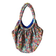 Top side fashions Hawaii Large circle round handbag floral paisley shoul... - £19.73 GBP