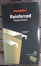 Pendaflex Reinforced Hanging Folders, Legal Size, Standard Green, 1/5 Cu... - £9.49 GBP