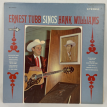 Ernest Tubb Sings Hank Williams - 1968 - Decca Records DL 74957 Vinyl LP... - $12.86