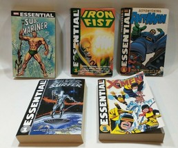 Marvel Essentia Lot Volume 1s Iron Fist Submariner Antman Xmen Silver Surfer - £27.09 GBP