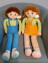 Lenovia 28&quot; Plush Stuffed Tom &amp; Judy Toys Dolls 2000 Item #&#39;s L0328 (NEW... - £46.57 GBP