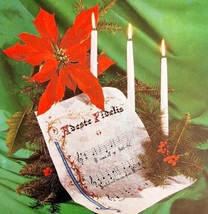 1960-70s Christmas Greeting Art Card Mini Catalog Foldout Vintage Epheme... - $372.61 MXN