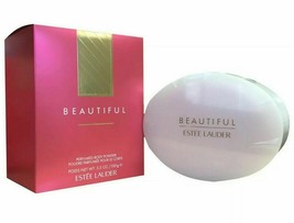 Estee Lauder BEAUTIFUL Perfume Body Powder Dusting Powder Womans 3.5oz 100g BOX - £56.89 GBP