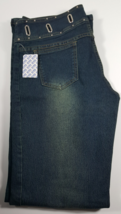 (Y24B4) VTG Jane Doe Bootcut Women Junior Blue Jeans Size 11/12 Grommet ... - £99.68 GBP