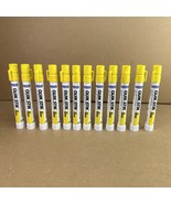 NEW - MARKAL Solid Paint Marker - Large Tip - Yellow Color  - Lot of 11 - £29.87 GBP