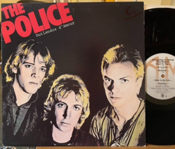 The Police Outlandos d&#39;Amour Vinyl LP A&amp;M SP-4753 Roxanne Next to You So Lonely - £19.53 GBP