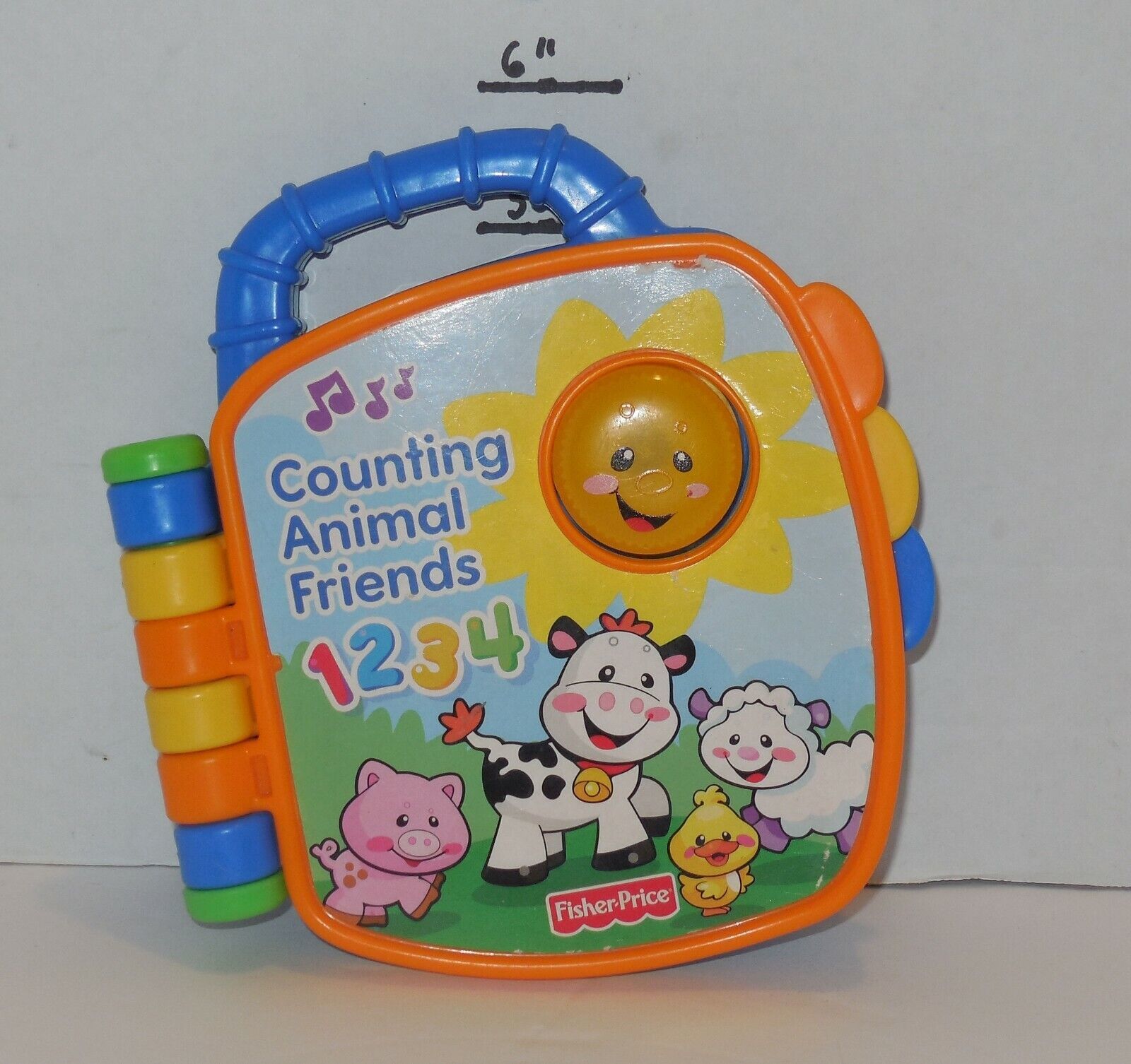 Primary image for Fisher Price Laugh & Learn Counting Animal Friends SONG Book Light