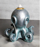 Nautical Cthulhu Octopus Tentacles Sea Monster Backflow Incense Cone Burner - £13.36 GBP