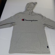 Champion Hoodie Shirt Men’s Large Gray Cotton Blend Casual Pullover Long Sleeve image 10