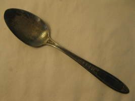 S.L. &amp; G.H. Rogers co. 1929 Enchantment Pattern Silver Plated 7&quot; Table Spoon #4 - £5.48 GBP